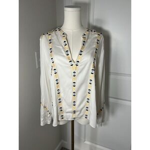 Women's Townsen Long Sleeve Embroidered Blouse Size Small